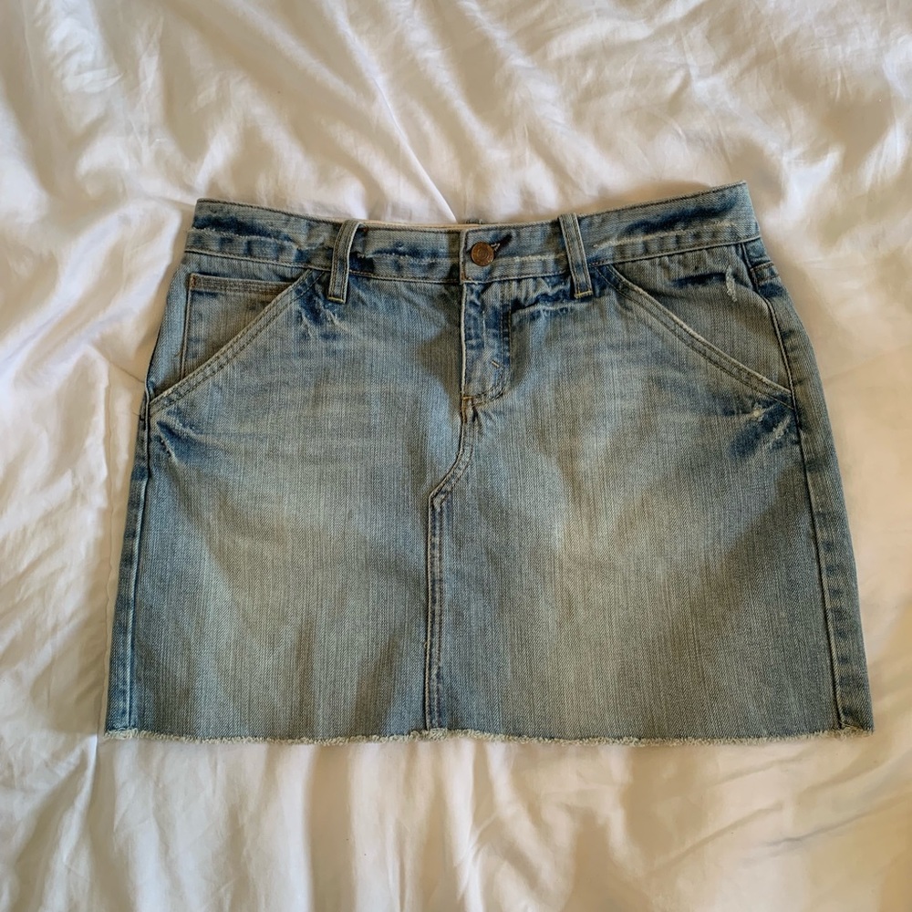 X2 denim skirt